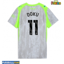 Manchester City Jeremy Doku #11 3rd trikot Frauen 2025-26 Kurzarm